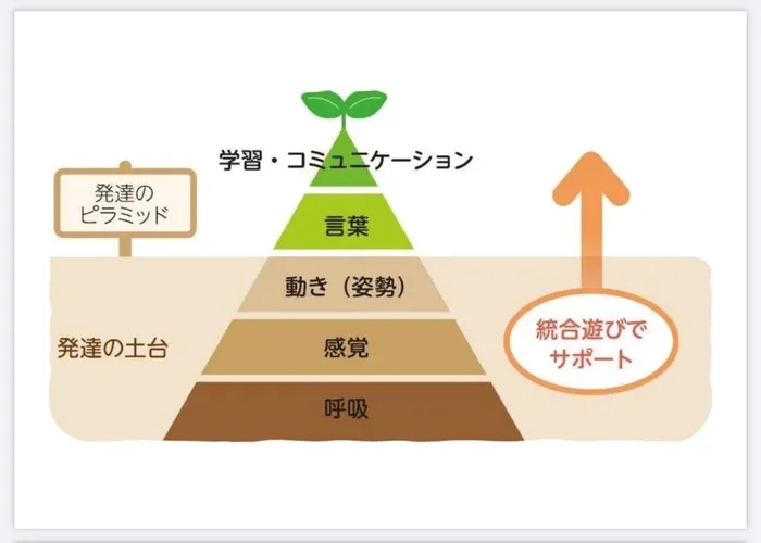 らいずキッズなかもず/発達ピラミッドご存じですか？
