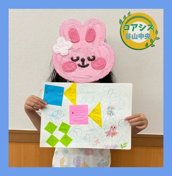 コアシス谷山中央/机上/なにができるかな？▲●■(発表編)