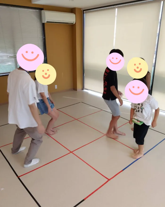 One Up　掛尾/運動プログラム【9マス鬼ごっこ】