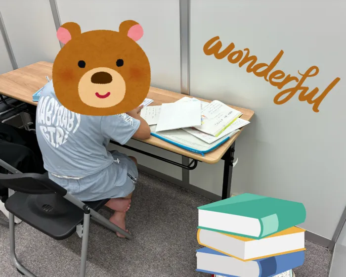  火曜日～土曜日（祝日空き）児童発達支援・放課後等デイサービス　『あんど』/お勉強タイム✒