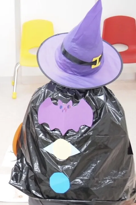 ブロッサムジュニア中野沼袋教室/★ハロウィンマント工作★