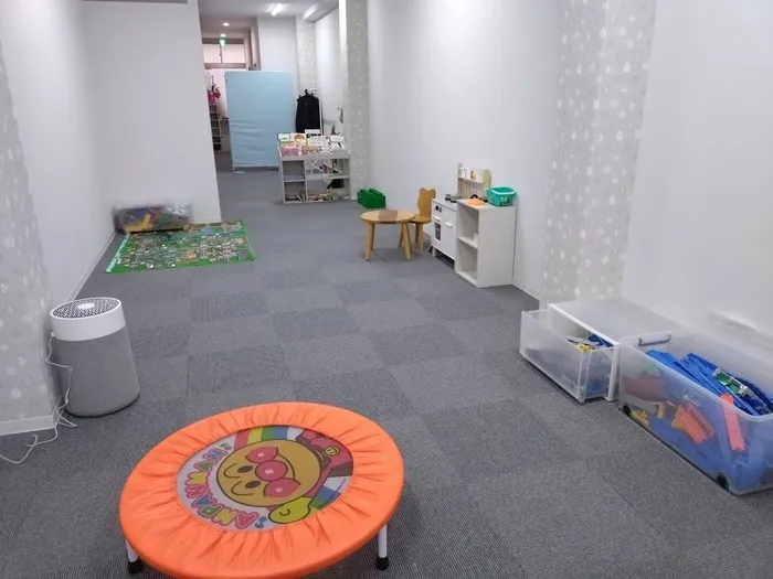 広さがあるので様々な年齢層のお子さまの同時利用が可能です
