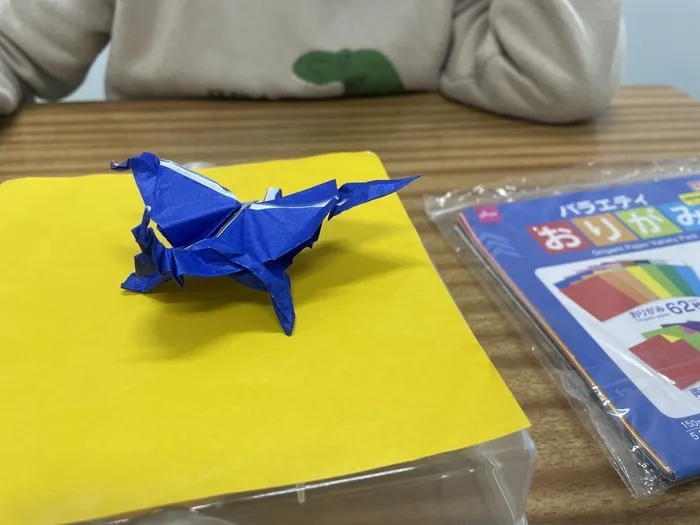 【2025年7月OPEN☆見学受付中】High Art ジュニア/🌠折り紙で作るドラゴン製作🐉💫