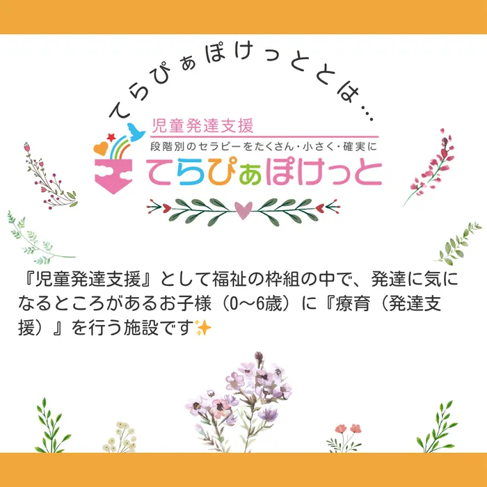 てらぴぁぽけっと平野西教室/～てらぴぁぽけっとについて～