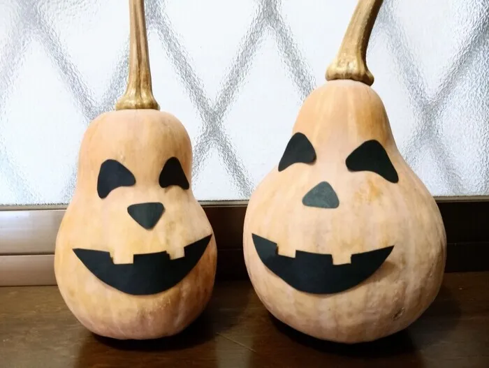 ここえみ朝日教室/かぼちゃの顔！