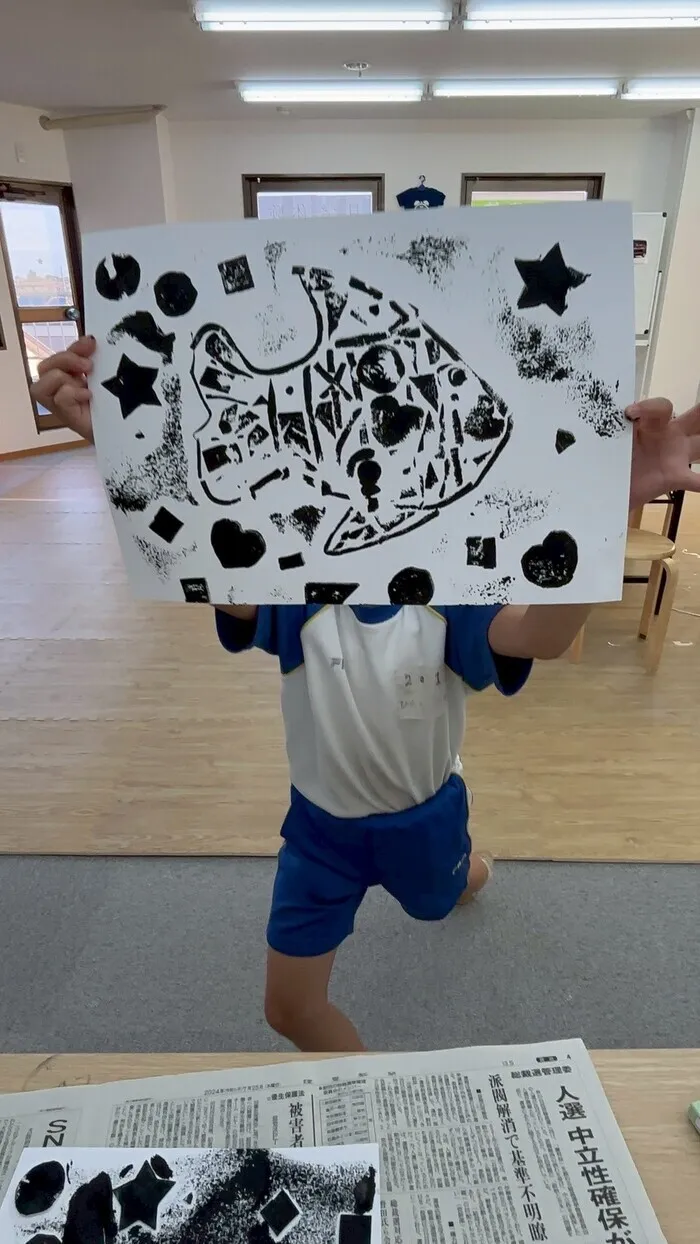 クオリティ・オブ・ライフ 我孫子支援教室/🎨みんなでチャレンジ！版画制作