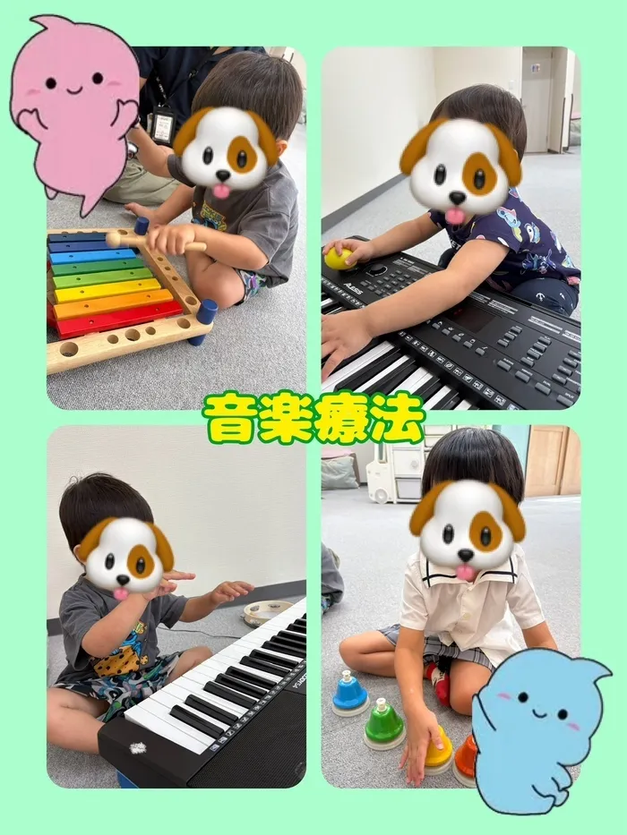 【小児言語聴覚士在籍！！】【1日預かり可！】はばたき　千葉寺教室/【児童発達支援】音楽療法