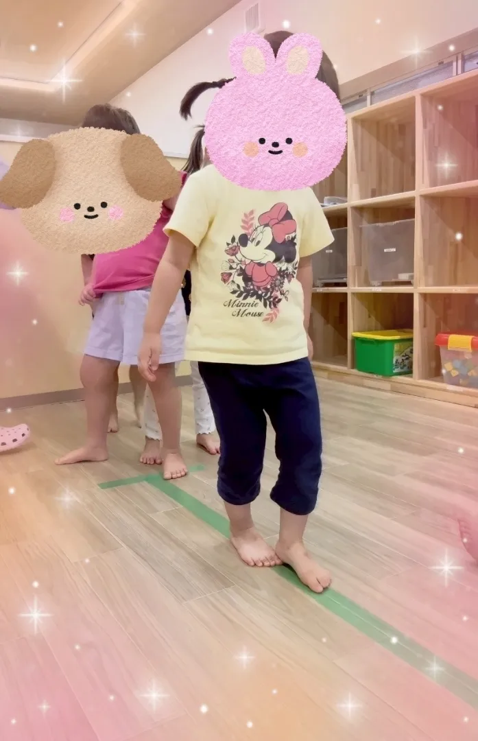 児童発達支援『みると』音楽療育特化♪【個別子育て相談も受け付け中です☆】/バランス綱渡り✨