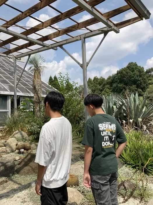児童デイサービスシエスタ2/夏休み、筑波の植物園に行ってきました。