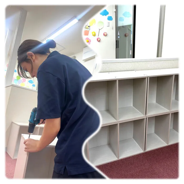 【8月オープン】“できる”がひとつ増えると“笑顔”がふたつ増える場所　優祥会ガーデン高津新作 /子ども用ロッカー設置しました✨