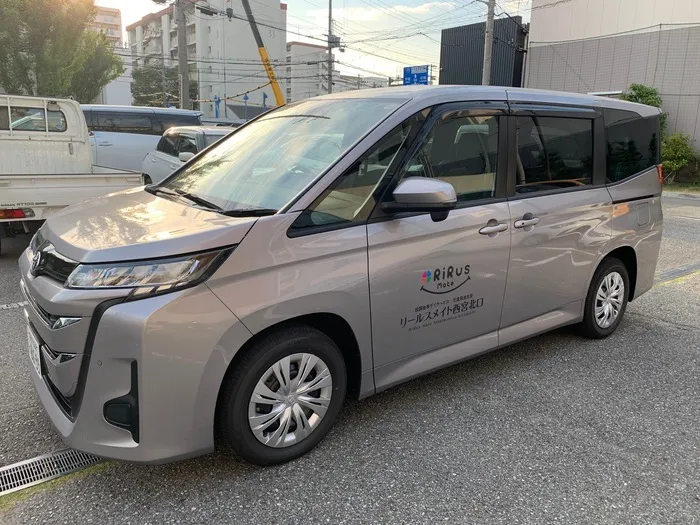送迎車です