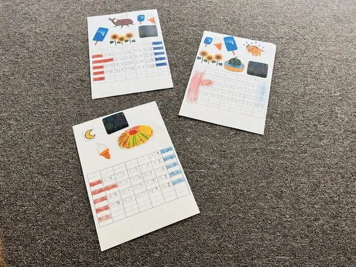 ハッピーテラス宇大前教室/📅カレンダー作りをしよう📅