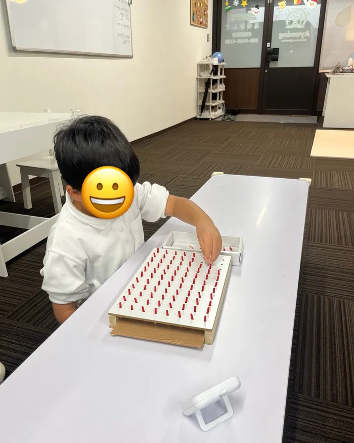 あゆみんぐ　　【2025年９月OPEN！】　【送迎あり】　【空き有】/🟡ペグ療育のメリット　～微細運動～