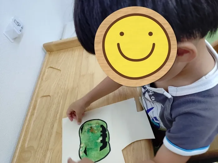 個別療育のゆめラボ南岩国教室【月~金・祝も】体験・見学随時受付中♪/ハロウィン🎃かぼちゃ👻