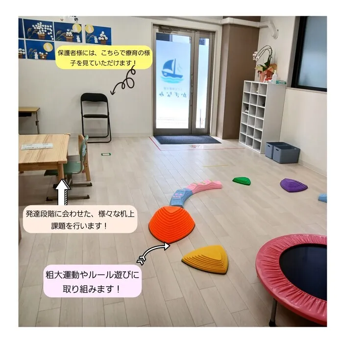 こども発達支援　かざなみ　【個別療育で一人ひとりに寄り添う支援／見学・無料相談受付中】/プログラム内容