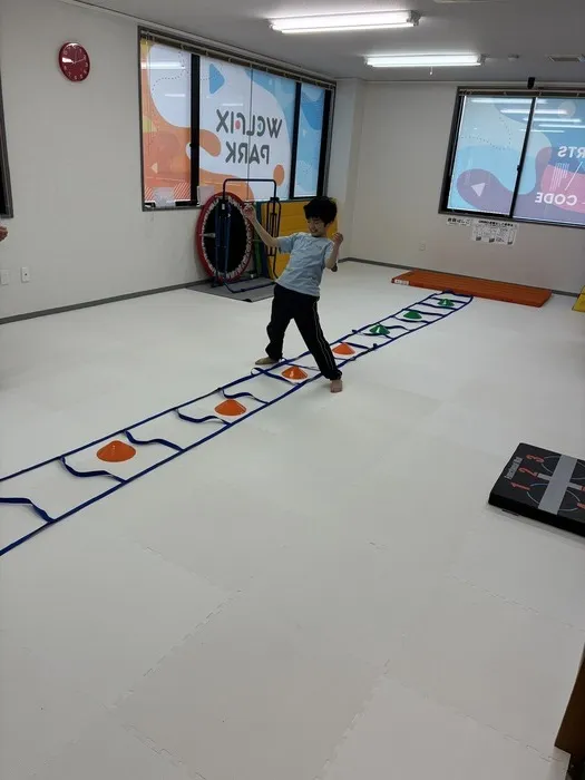 WELFIX PARK ONODA｜運動・学習・プログラミング療育｜小集団療育｜土日祝営業/11月13日WELFIX PARK ONODAの様子