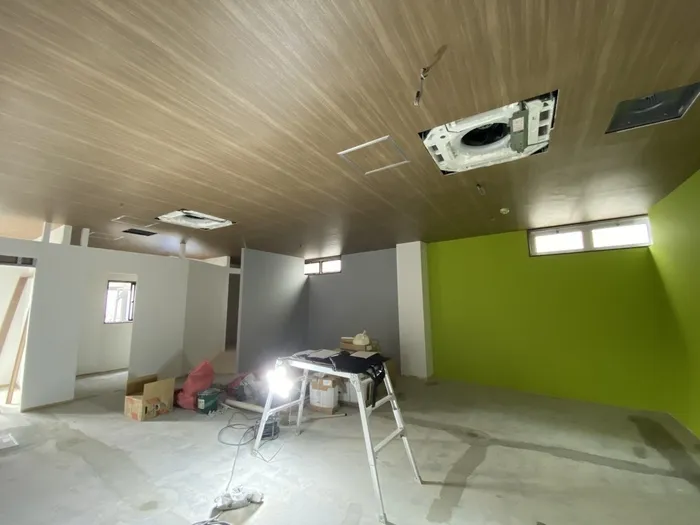 ココノハーツ習志野大久保教室/内装が少しづつ完成してきたのでお見せします！