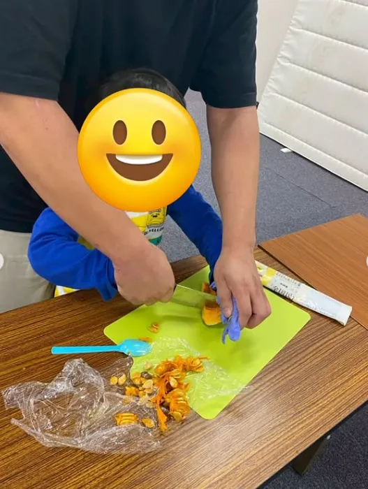  運動特化型ジニア【送迎・学習・SST】/かぼちゃアイス【今週の一幕】