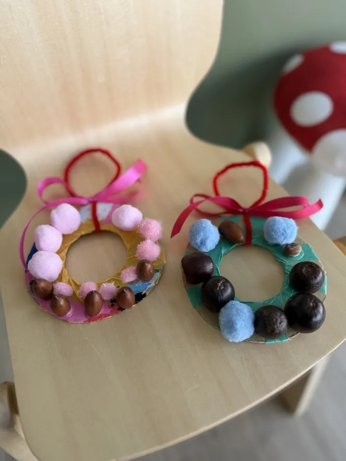 ブロッサムジュニア守口藤田教室/🍁秋の制作(ふくろう＆リース)🍁