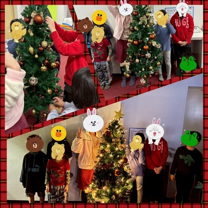 ☆みらいステップ☆児童発達支援・放課後デイ/🎅クリスマスツリーの飾りつけ🎄