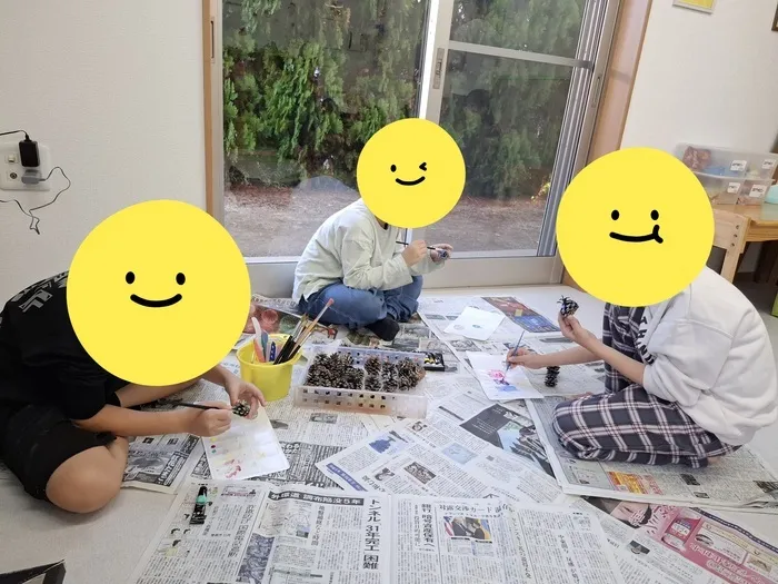 【10月1日OPEN!!】アトリエアポロン～学習支援×創作活動～※送迎あり/クリスマス制作🎄