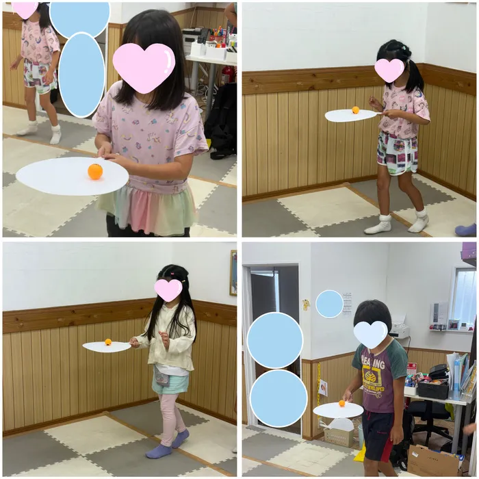 TOKUZOジュニア春日部教室/ピンポン玉運び