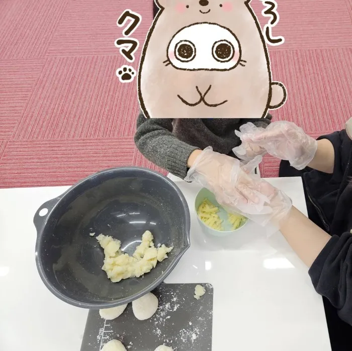 ひまわり　はぁと八幡/🍳クッキング　芋団子🍳