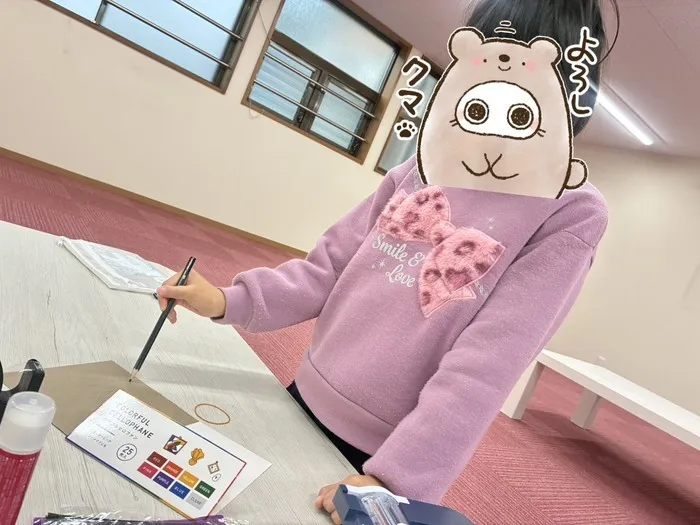 ひまわり　はぁと八幡/！！紙粘土制作！！