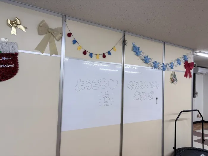 くれよんKids　あおば/ホワイトボードを設置しました📃