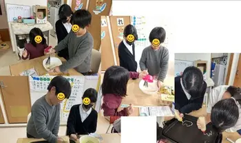 放課後等デイサービスほほえみ/R6.2.5 お絵描きパンケーキ！