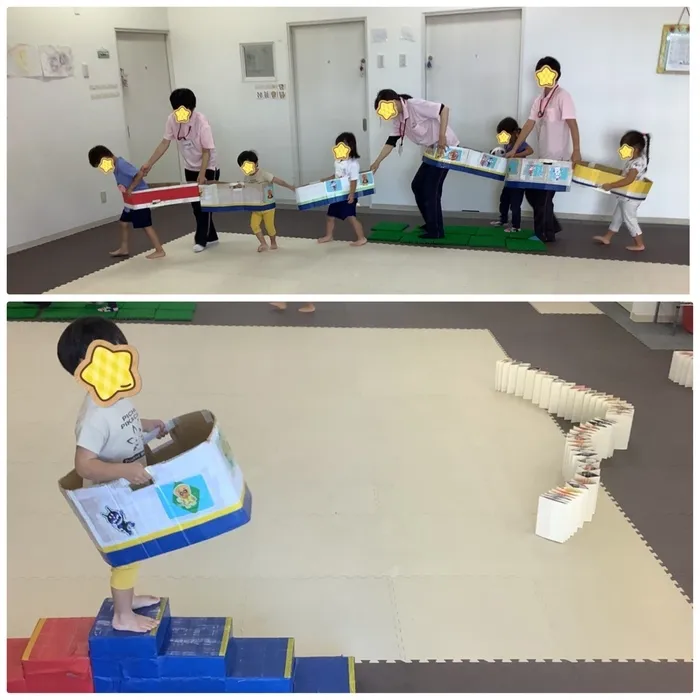 児童発達支援センターしおん/電車ごっこ🚃