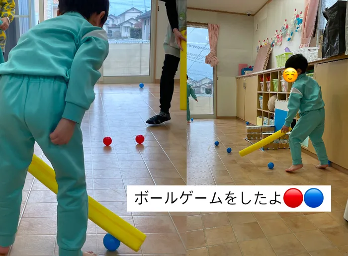 にじいろひよこ園岩沼/にじいろひよこ園岩沼　運動遊びの様子✨