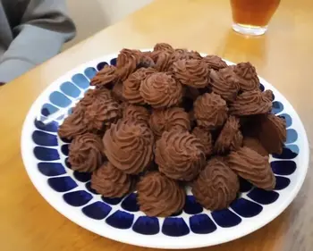 発達支援トレーニングジム「しゃーれ」/チョコクッキー作り