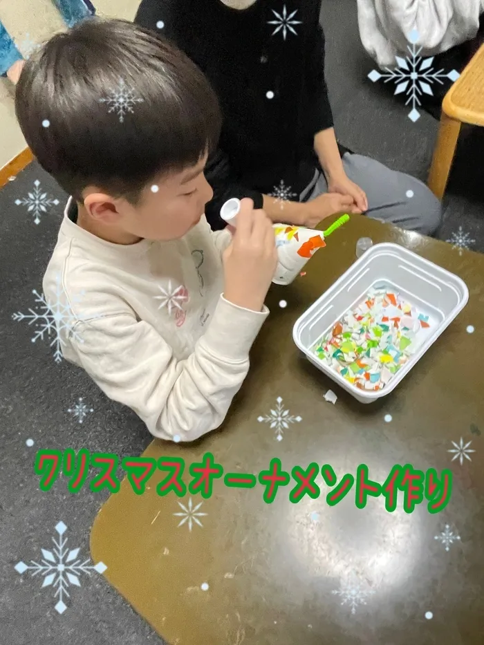 ぴっぴ名取/ぴっぴ名取　クリスマスオーナメント作り🎄