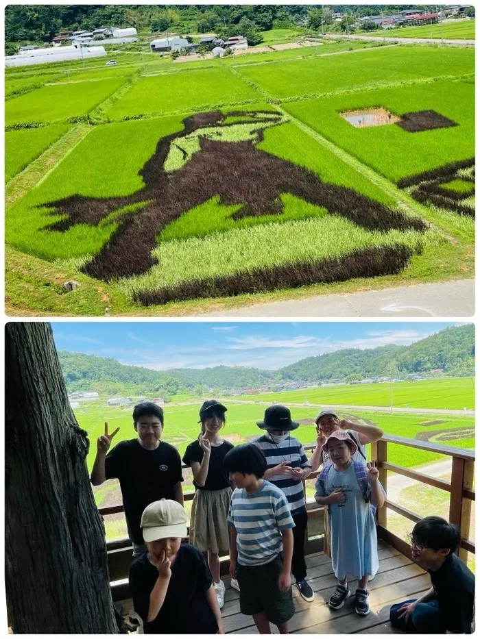 HIYOKO　STUDY館下教室/田んぼアート🌾🛼