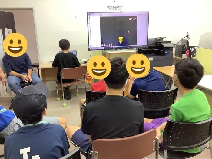 放課後等デイサービスクラップ/プログラミング教室‐ゲーム発表会