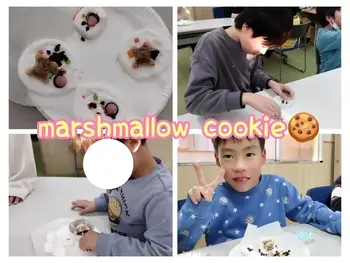 ドットジュニア 蘇我 第１教室（放課後等デイサービス）/マシュマロクッキーを作ろう！🍪