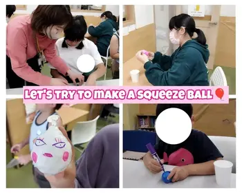 ドットジュニア 蘇我 第１教室（放課後等デイサービス）/スクイーズボールを作ろう！