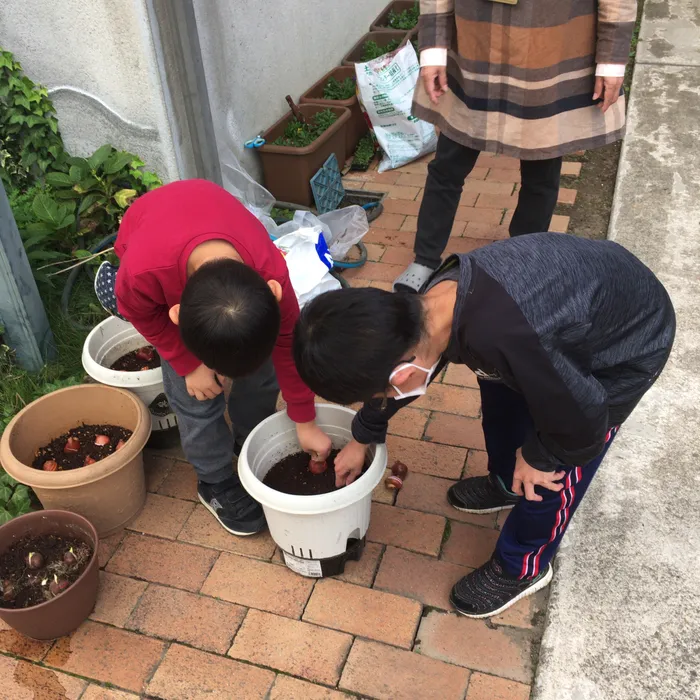 伸栄学習会 浦安北栄教室/花育活動