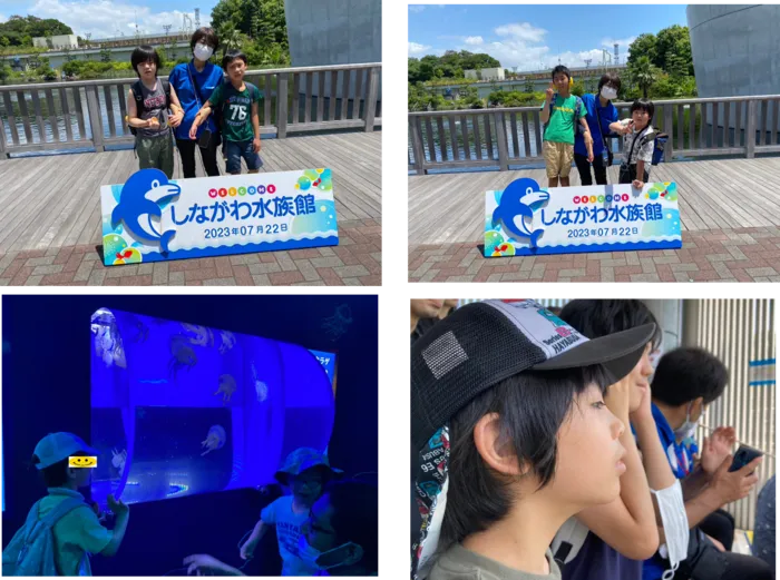 ライズ児童デイサービスやこう幸/2023.07.22(土）『おでかけしよう　しながわ水族館』