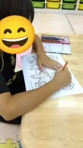 StepUP 蒔田通町教室/🍂秋を感じる“ぬり絵課題”で表現力アップ!🎨