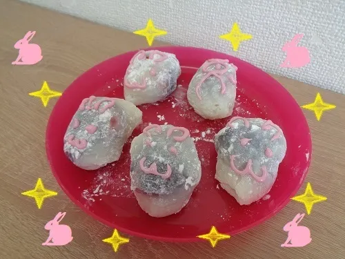 ライズ児童デイサービス港南台キッズ/うさぎ年🐇いちご大福を作ろう🍡