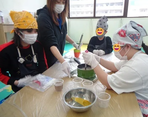 ライズ児童デイサービス港南台キッズ/チョコプリンを作ろう🍮