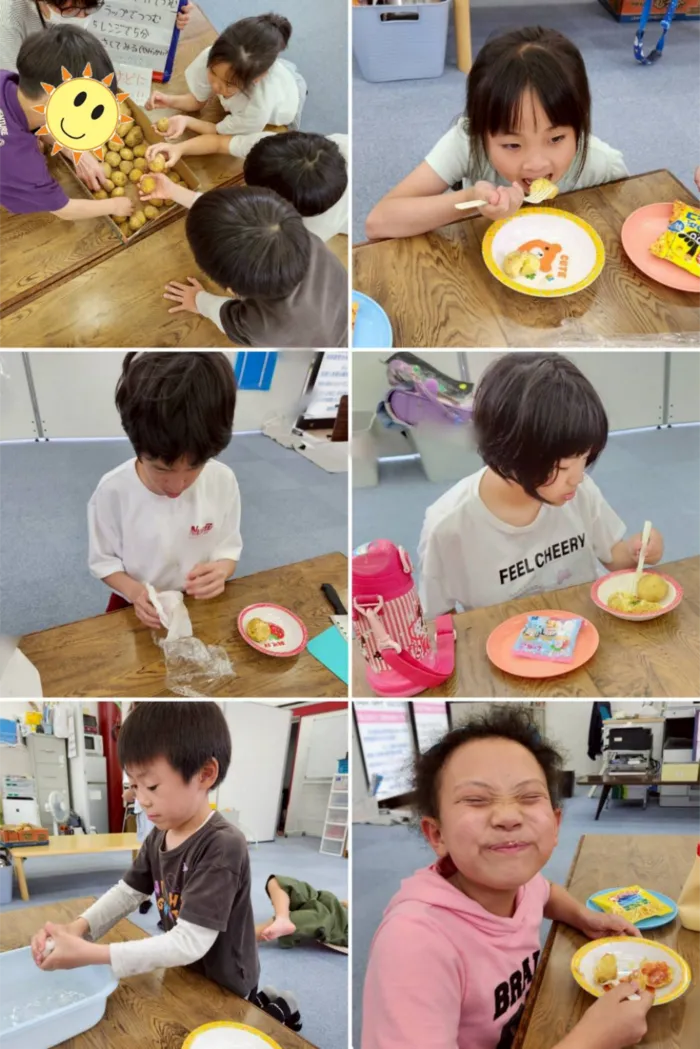 児童デイSES沼津するが校/じゃがバター🥔