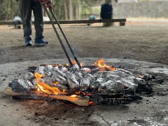 まいるーむ放課後こども教室/焚き火・焼き芋パーティー！