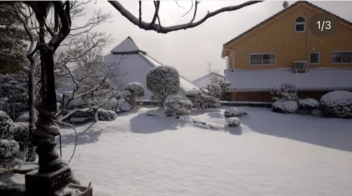 放課後等デイサービス　オリーブ井口/雪あそび